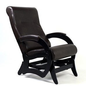 Кресло-качалка с маятниковым механизмом 35-К-В экокожа в Бугульме