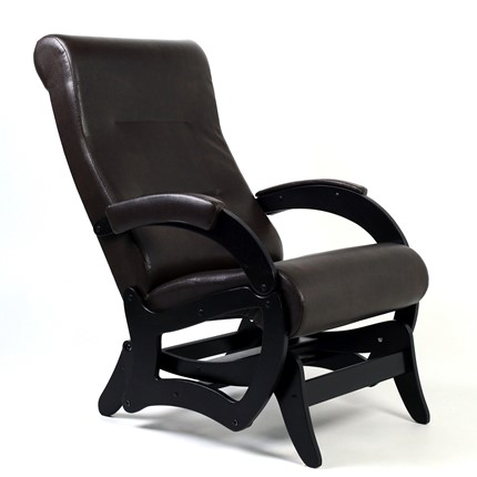 Кресло-качалка с маятниковым механизмом 35-К-В экокожа в Альметьевске - изображение