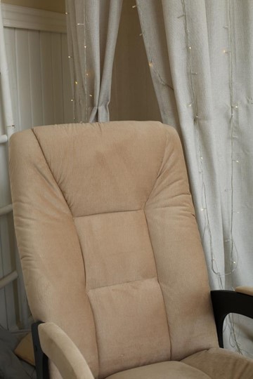 Кресло-качалка Леон маятниковая, ткань AMIGo песок 29-Т-П в Набережных Челнах - изображение 7