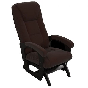 Кресло-качалка Леон маятниковая, ткань AMIGo шоколад 29-Т-Ш в Нижнекамске