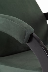 Кресло-качалка в гостиную Корсика, ткань Amigo Green 34-Т-AG в Казани - предосмотр 4