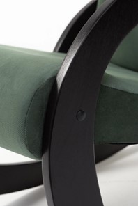 Кресло-качалка в гостиную Корсика, ткань Amigo Green 34-Т-AG в Нижнекамске - предосмотр 5