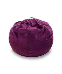 Кресло-мешок Орбита, велюр, фиолетовый в Нижнекамске - предосмотр