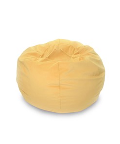 Кресло-мешок Орбита, велюр, лимон в Нижнекамске