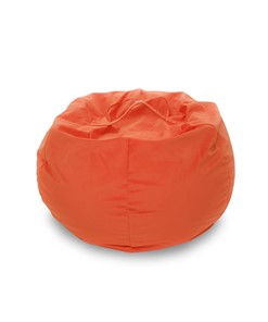 Кресло-мешок Орбита, велюр, оранжевый в Набережных Челнах