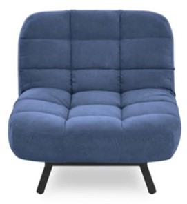 Кресло на ножках Абри опора металл (синий) в Нижнекамске