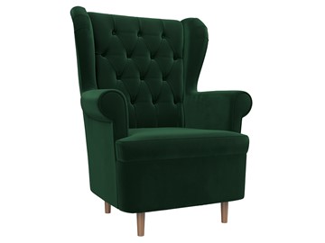 Кресло для отдыха Торин Люкс, Зеленый (Велюр) в Альметьевске