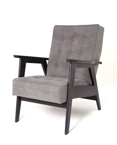 Кресло Элевуд Ретро (венге / RS 15 - темно-серый) в Нижнекамске