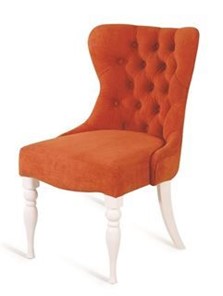 Кресло Вальс (Эмаль белая / Морковный) в Альметьевске