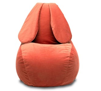 Кресло Зайка (длинные уши), оранжевый в Казани