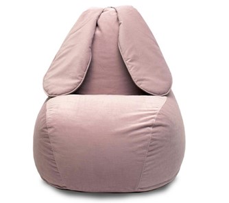 Кресло-игрушка Зайка (длинные уши), розовый в Нижнекамске - предосмотр