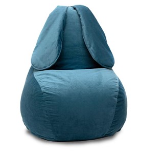 Кресло Зайка (длинные уши), синий в Набережных Челнах