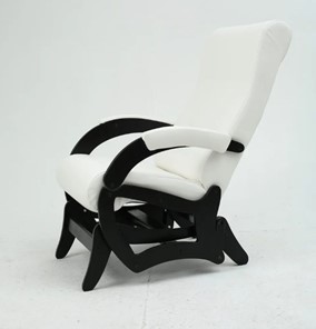 Маятниковое кресло Амелия, экокожа крем 35-К-КР в Альметьевске