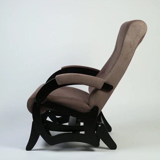 Маятниковое кресло Амелия, ткань кофе с молоком 35-Т-КМ в Нижнекамске - изображение 1
