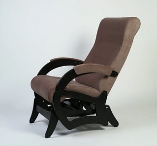Маятниковое кресло Амелия, ткань кофе с молоком 35-Т-КМ в Казани