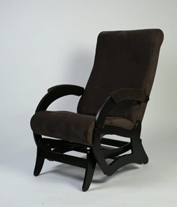 Кресло-качалка Амелия, ткань шоколад 35-Т-Ш в Нижнекамске