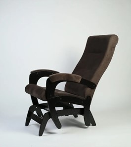 Кресло маятниковое Версаль, ткань шоколад 36-Т-Ш в Нижнекамске - предосмотр