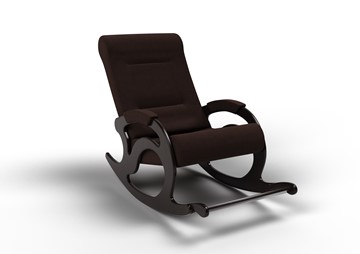 Кресло-качалка Тироль, ткань AMIGo шоколад 12-Т-Ш в Нижнекамске