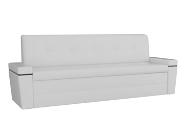 Раскладной кухонный диван Деметра, Белый (экокожа) в Альметьевске - предосмотр