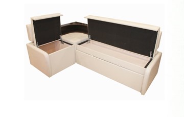 Кухонный угловой диван Модерн 3 со спальным местом и двумя коробами в Казани - предосмотр 1