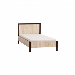 Односпальная кровать Bauhaus 5 + 5.1  Основание с гибкими ламелями 900, Металл, Дуб Сонома в Нижнекамске