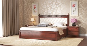 Кровать 1.5-спальная Ричард 140*200 с основанием в Казани