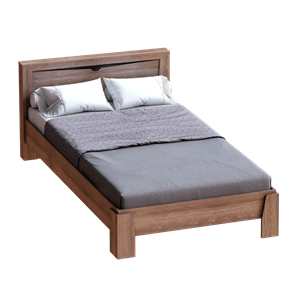 Кровать с основанием Соренто 1400, Дуб стирлинг в Набережных Челнах