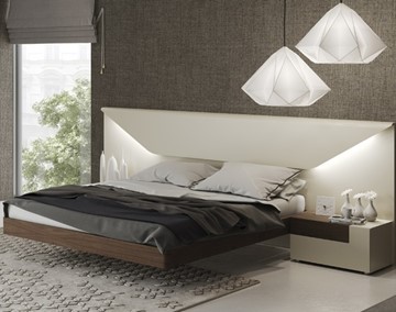 Двуспальная кровать Elena с подсветкой (180x200) в Казани - предосмотр