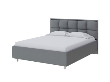 Кровать в спальню Chessy 180х200, Рогожка (Savana Grey (серый)) в Альметьевске
