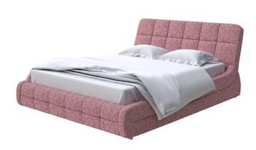 Кровать Corso-6 140x200, Рогожка (Levis 62 Розовый) в Альметьевске