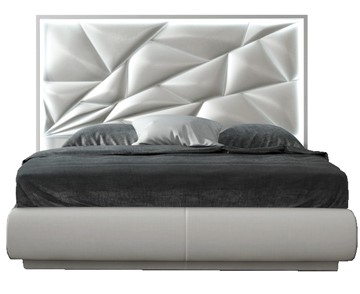 Спальная кровать FRANCO KIU 1242 с LED подсветкой изголовья (180х200) в Нижнекамске - предосмотр
