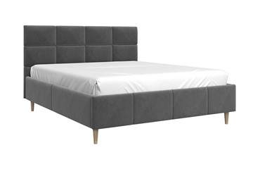 Кровать Ханна 160х200 (Холодный Серый) с основанием в Набережных Челнах