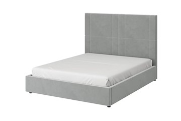Кровать двуспальная Клео 160х200 (холодный серый) с основанием в Нижнекамске