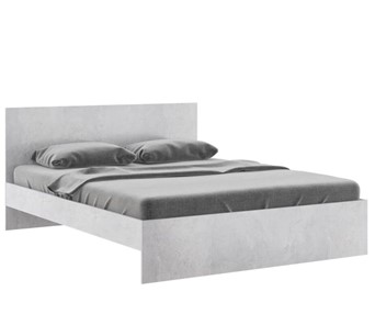 Кровать спальная Осло М14 с настилами Лайт (Цемент светлый) в Набережных Челнах
