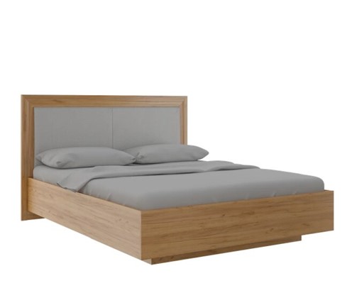 Кровать спальная с подъемным механизмом Глэдис М33 (Дуб золотой) в Нижнекамске - изображение