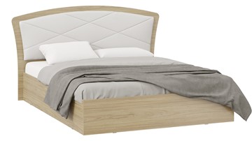 Кровать спальная с подъемным механизмом Сэнди Тип 1 без заглушины (Вяз благородный/Белый) в Альметьевске