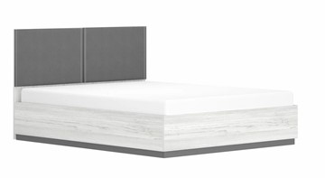 Кровать с подъемным механизмом двуспальная Винтер-16, винтерберг/темно-серый/спейс графит в Набережных Челнах