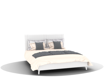 Кровать спальная Siena (КМ-01, 1600) в Альметьевске