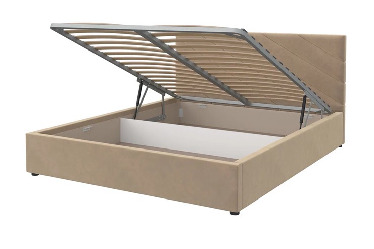 Кровать в спальню Юта 160х200 (вариант 2) с подъёмным механизмом в Нижнекамске - изображение 1