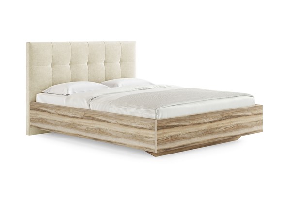 Кровать спальная Vena (ясень ориноко) 160х190 с основанием в Нижнекамске - изображение
