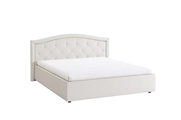 Кровать спальная Верона 1,6 белый (экокожа) в Альметьевске