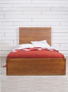 Кровать полутороспальная Gouache Birch с ящиками (M10512ETG/4) в Нижнекамске