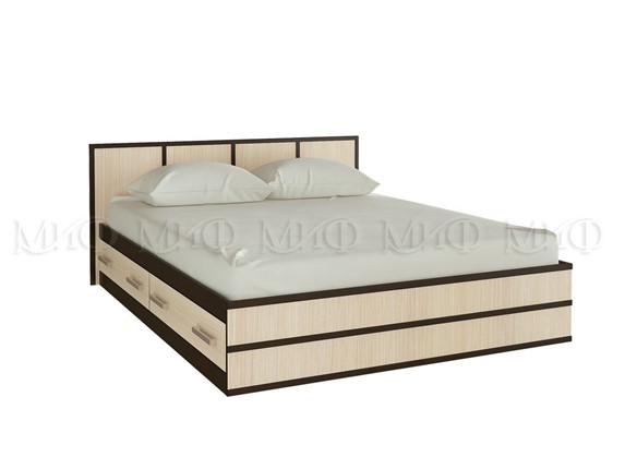 Кровать Сакура 1200 с ящиками в Нижнекамске - изображение
