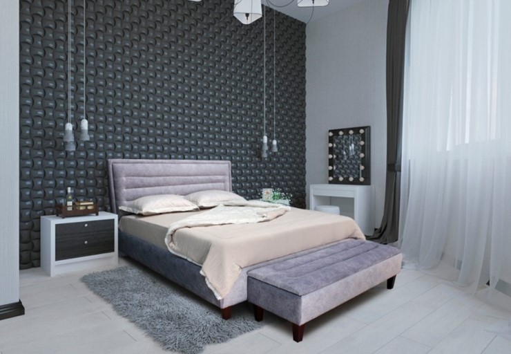 Кровать без механизма с высокими ножками Белла 1700х2150 мм в Альметьевске - изображение 6