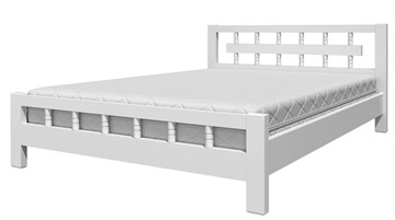 Односпальная кровать Натали-5 (Белый Античный) 90х200 в Альметьевске