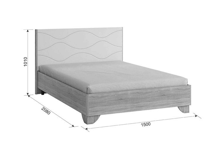 Кровать Зара, 1.4 Комфорт в Нижнекамске - изображение 3