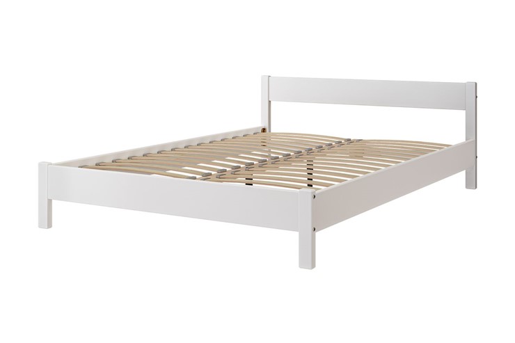 Полуторная кровать Эби (Белый античный) 140х200 в Альметьевске - изображение 1