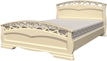 Спальная кровать Грация-1 (слоновая кость) 120х200 в Нижнекамске - предосмотр