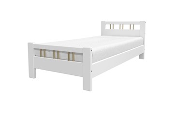 Спальная кровать Вероника-3 (Белый Античный) 90х200 в Нижнекамске