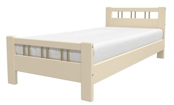 Кровать 1-спальная Вероника-3 (Слоновая кость) 90х200 в Набережных Челнах